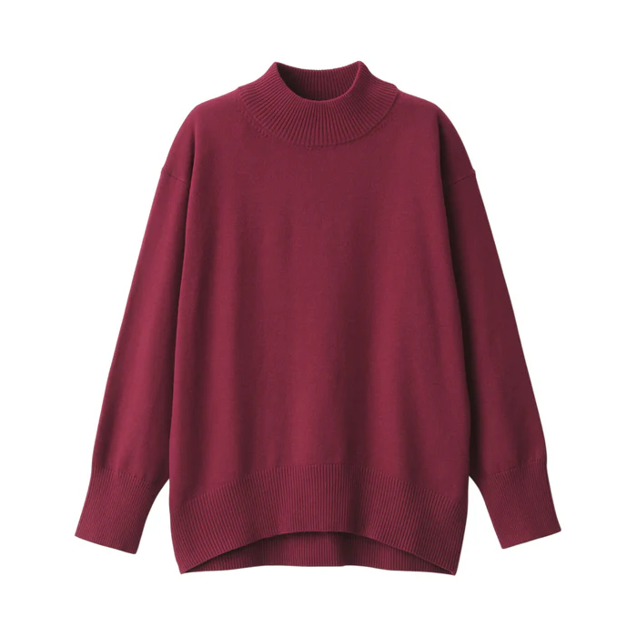 Women's Washable Mock Neck Sweater